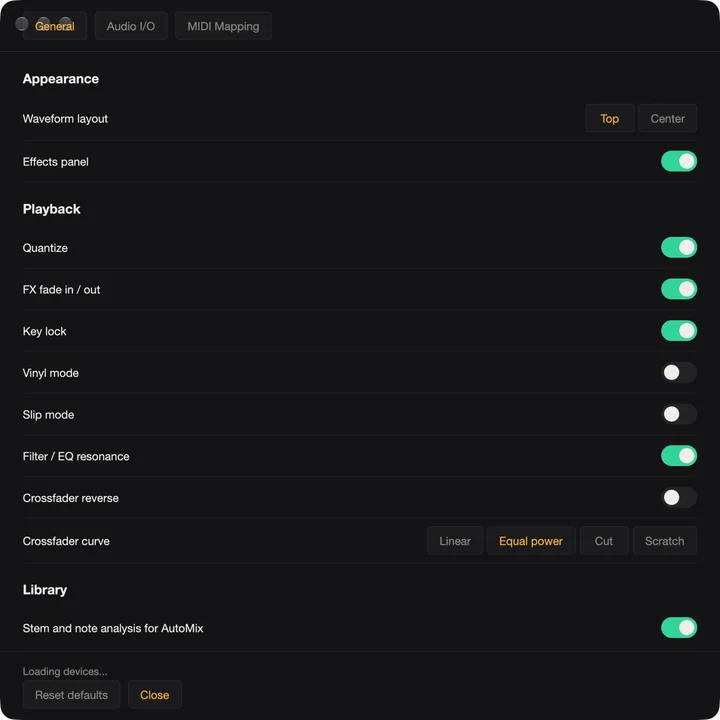Mixless General preferences